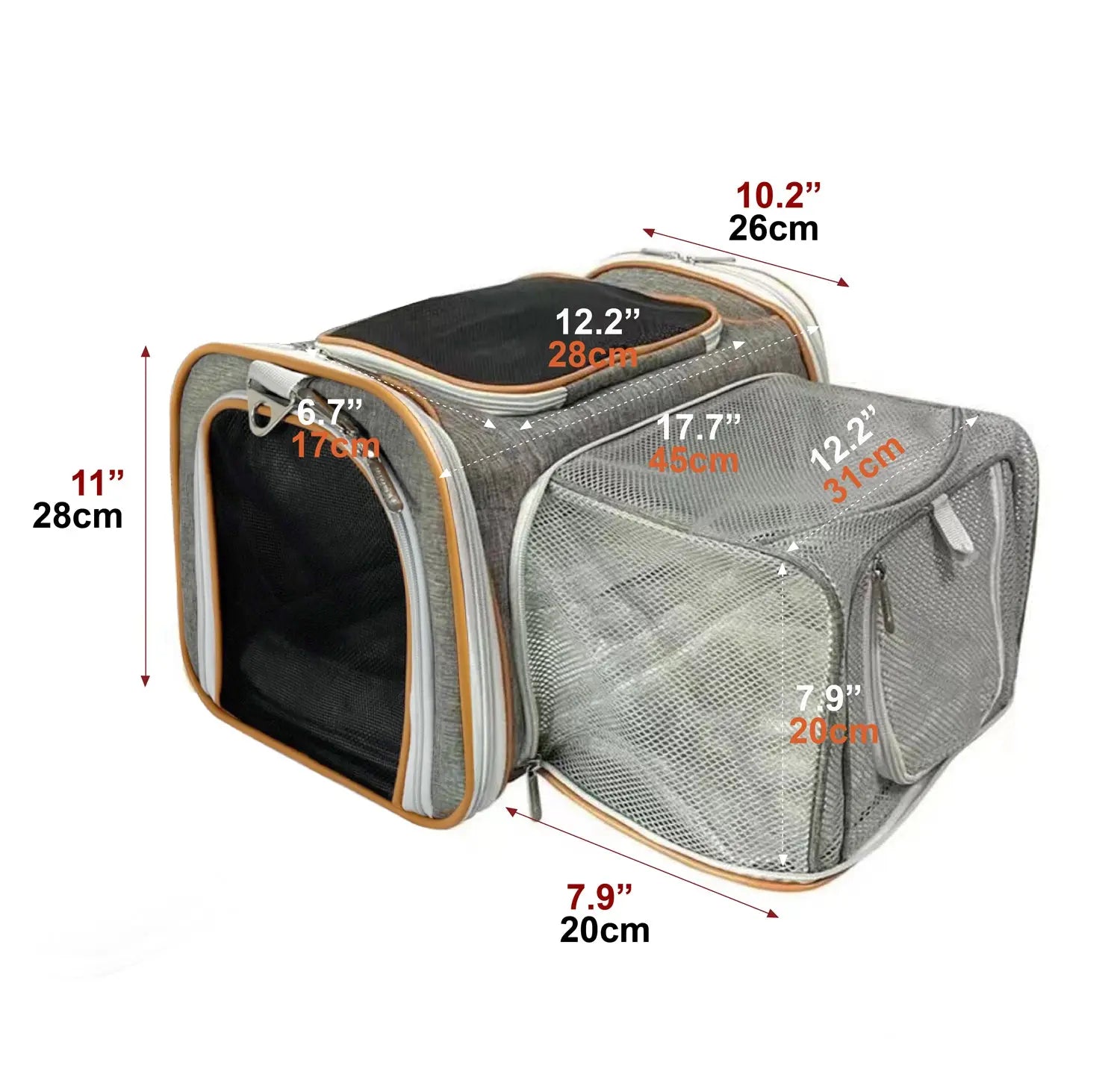 Mr. Peanut's Platinum Series Expandable Airline Pet Carrier Mr. Peanut's Pet Carriers