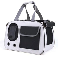 Airline Approved Pet Carrier for Cats and Small Dogs – Comfortable, Spacious, and Breathable Design with Adjustable Shoulder Strap