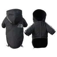 Winter Dog Clothes Warm Fleece Pet Dogs Jacket Reflective Waterproof for Small Medium Dogs Chihuahua French Bulldog Coat Pug