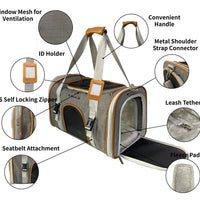 Mr. Peanut's Platinum Series Expandable Airline Pet Carrier Mr. Peanut's Pet Carriers