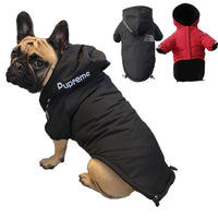 Winter Dog Clothes Warm Fleece Pet Dogs Jacket Reflective Waterproof for Small Medium Dogs Chihuahua French Bulldog Coat Pug