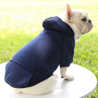 Dog Winter Hooded Sweatshirt for Small Medium Puppy Pet Coat Cat Jacket Clothes Chihuahuas French Bulldog Costumeme