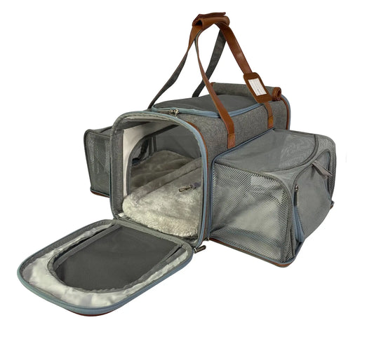 Mr. Peanut's Gold Series XL Double Expandable Pet Carrier Mr. Peanut's Pet Carriers